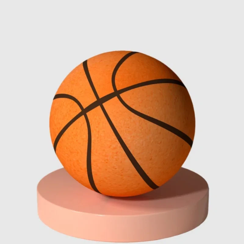 Ballon élastique rebondissant silencieux pour enfants et adultes, ballon de basket-ball en mousse souple, ballon de battement d'intérieur, jouet de sport à domicile, taille 3/5