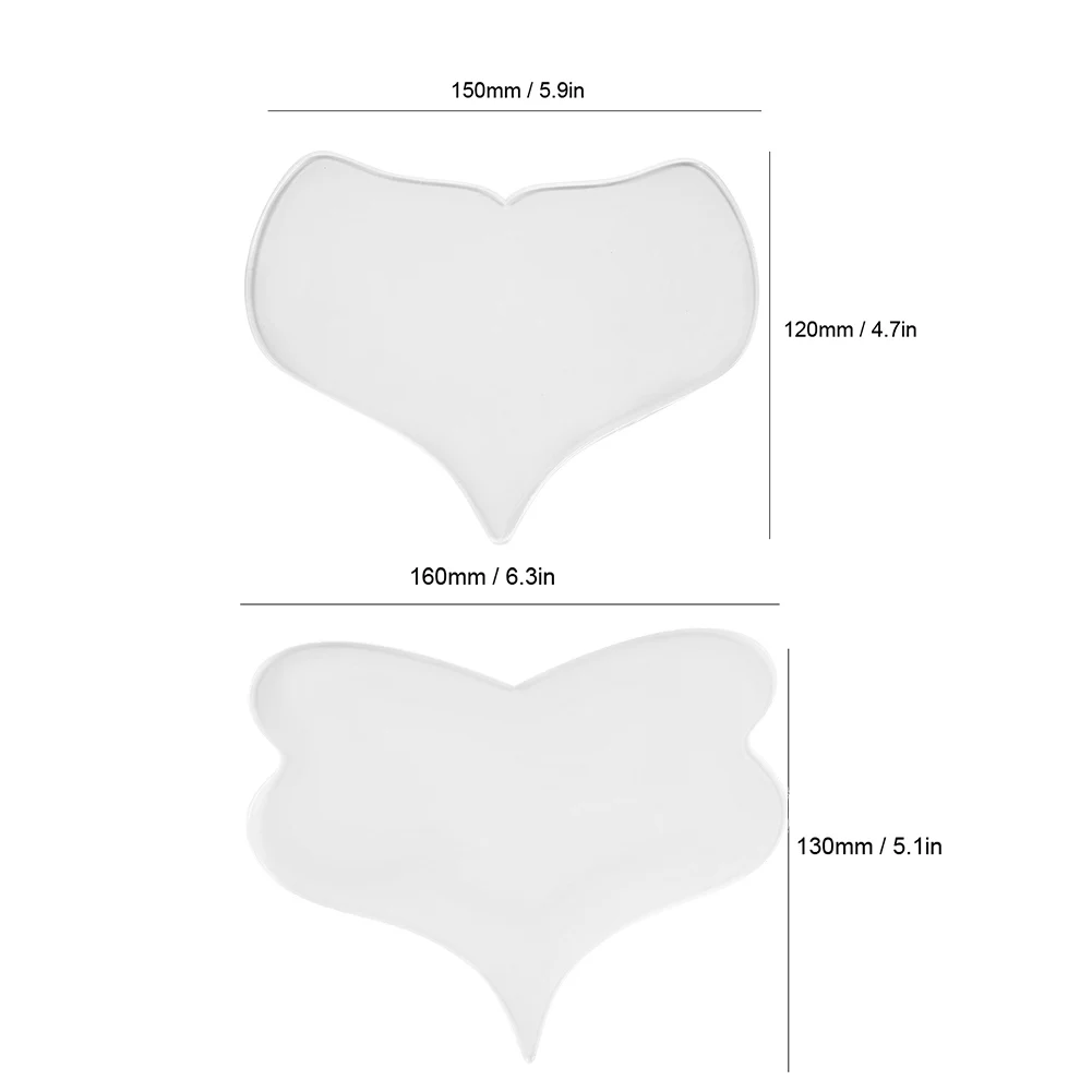 Chest Sticker Silicone Anti Wrinkle Chest Pad Reusable Anti Aging Breast Patch Sticker for Skin Care