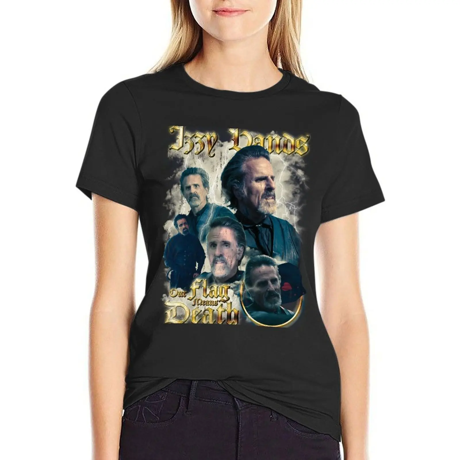 

Izzy Hands T-Shirt heavyweights anime plus sizes korean fashion t shirt Women