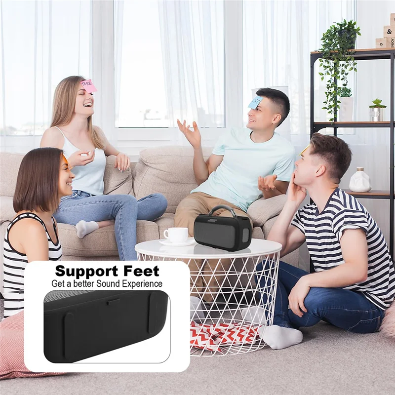 Excellent-Txesign Silicone Case For Bose Soundlink Max Speaker, Travel Carrying Case Protective Cover With Shoulder Strap