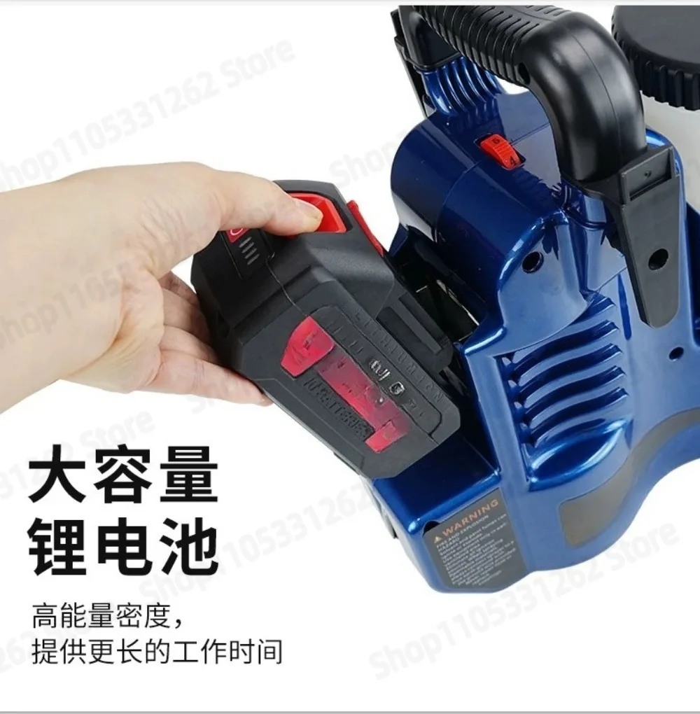 Cordless Backpack Airless Paint Sprayer High Pressure for Latex DIY Home Use