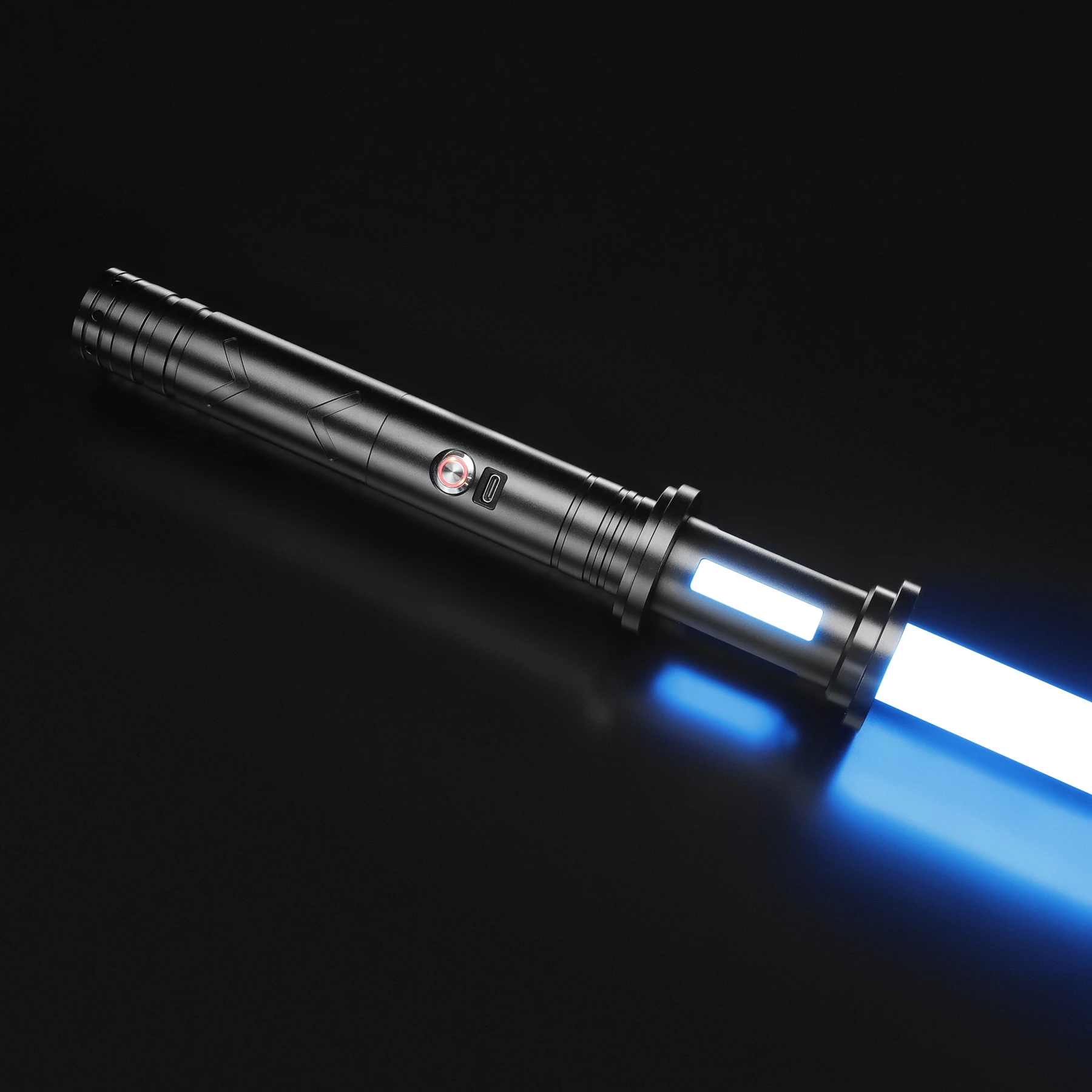 

DamienSaber Xeno3.0 Pixel Lightsaber Metal Hilt Heavy Dueling Light Saber with 16 Sound Font Laser Sword Infinite Color Changing