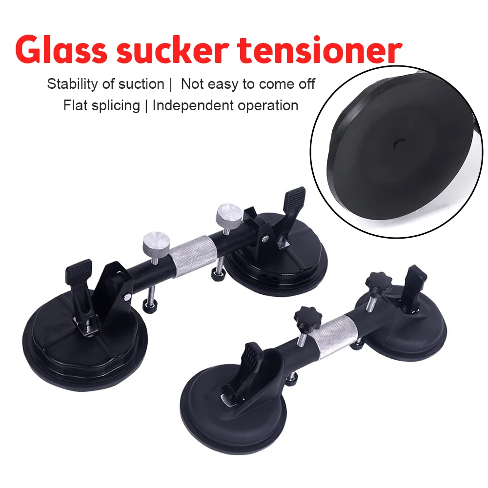 Adjustable Vacuum Suction Cup Glass Lifter Ceramic Tile Carrier Sucker Plate Horizontal Suction 150KG Seam Setter Tool for marbl