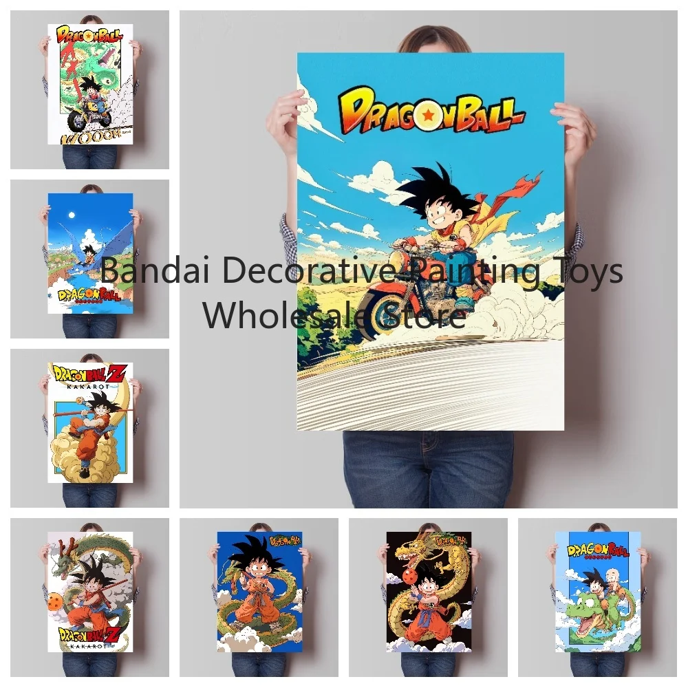 

Classic Dragon Ball Anime Saiyan Son Goku HD Picture Poster Decorative Painting Living Bedroom Room Art Print Canvas Aesthetics