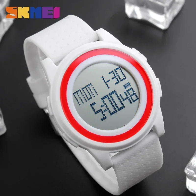 Skmei Men Alarm Clock Simple Luxurious Brand 3BarWaterproof Digital Watches Reloj Hombre Fashion Casual Sport Watch 1206