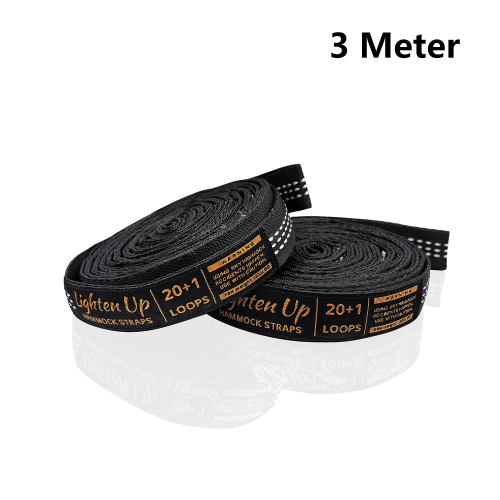 10pcs 298cm Length Super Strong Hammock Strap Hanging Hammock Belt Hamaca Hamak for Camping, Outdoor, Portable Hanging Tree Rope