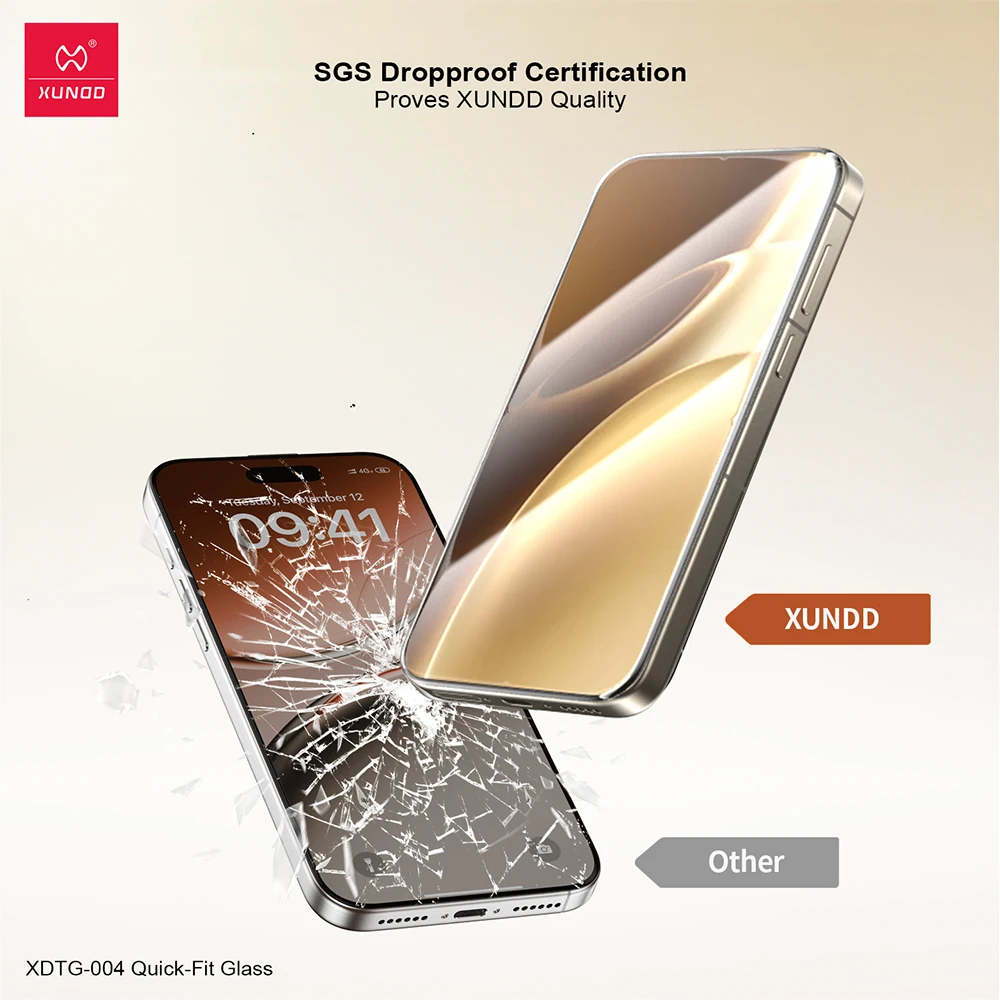 

XUNDD Dust-free Installation Box Tempered Glass For vivo x300 series HD Clear Anti-scratch Anti-fingerprint Easy Installation
