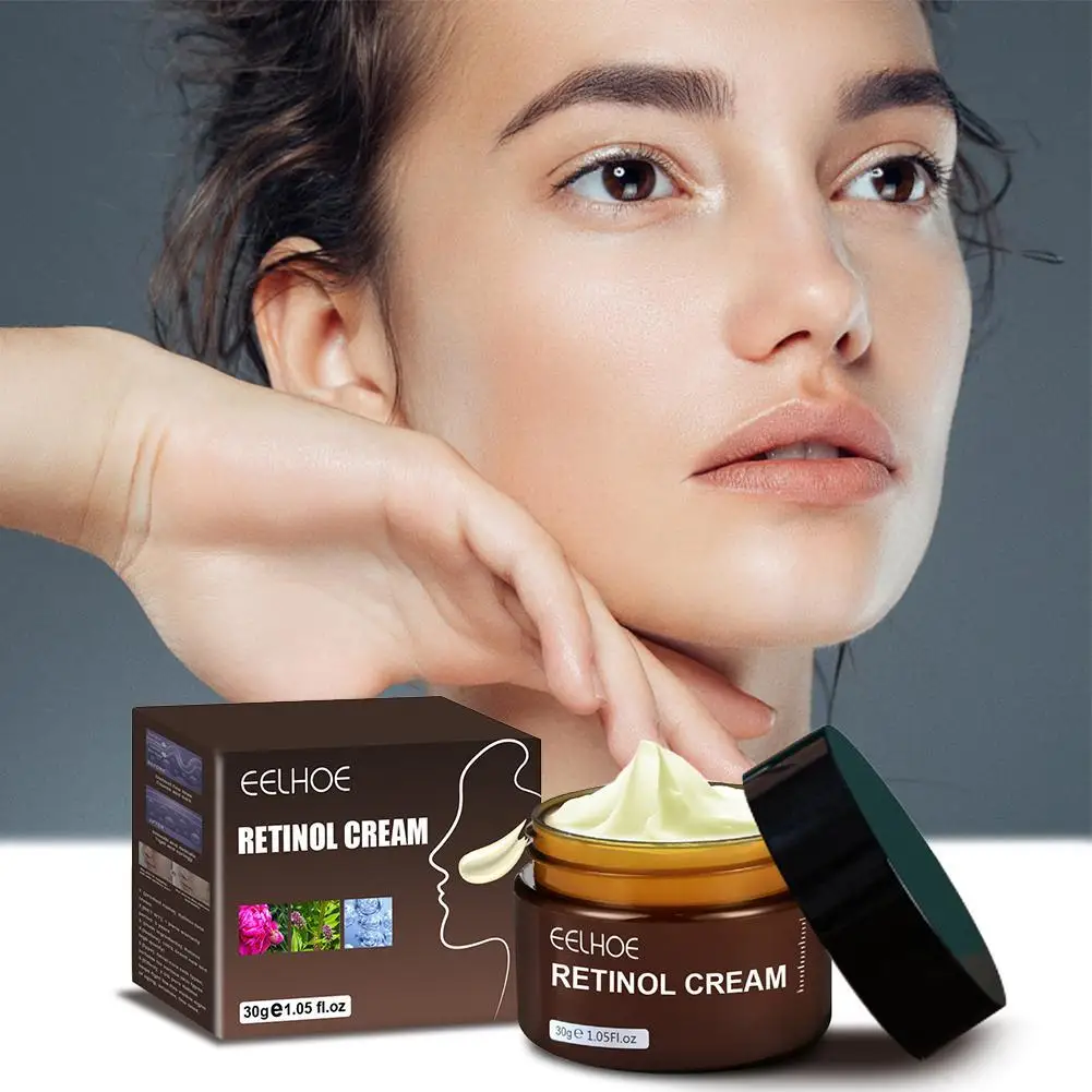 30ML Retinol Face Cream Anti-Aging Remove Wrinkle Firming Lifting Whitening Brightening Moisturizing Facial Skin Care