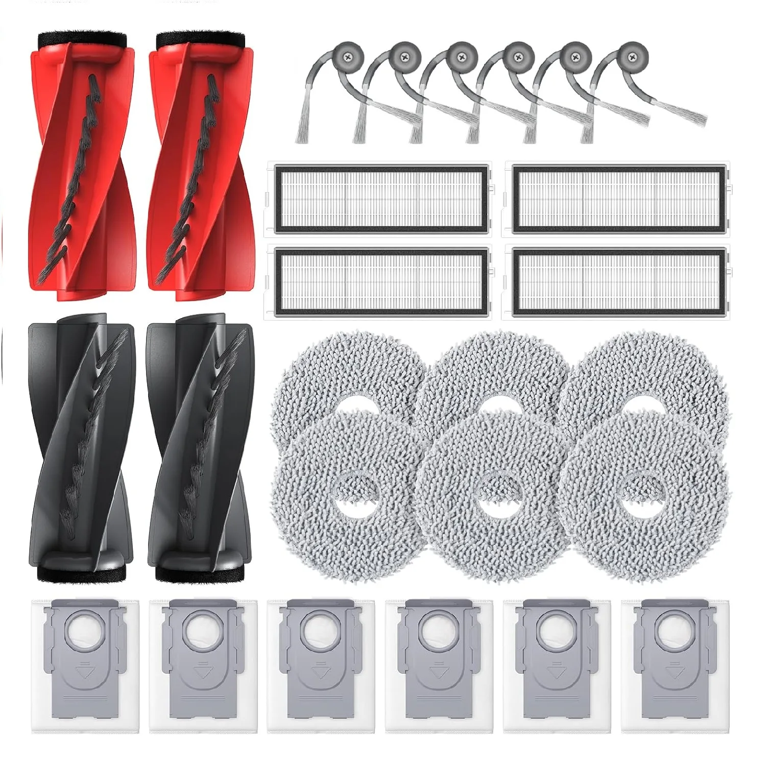 Accesorios para Robot Aspirador Roborock Qrevo Edge S5A/Qrevo Edge/Qrevo S5V/Qrevo Curv/Qrevo Curv S5X