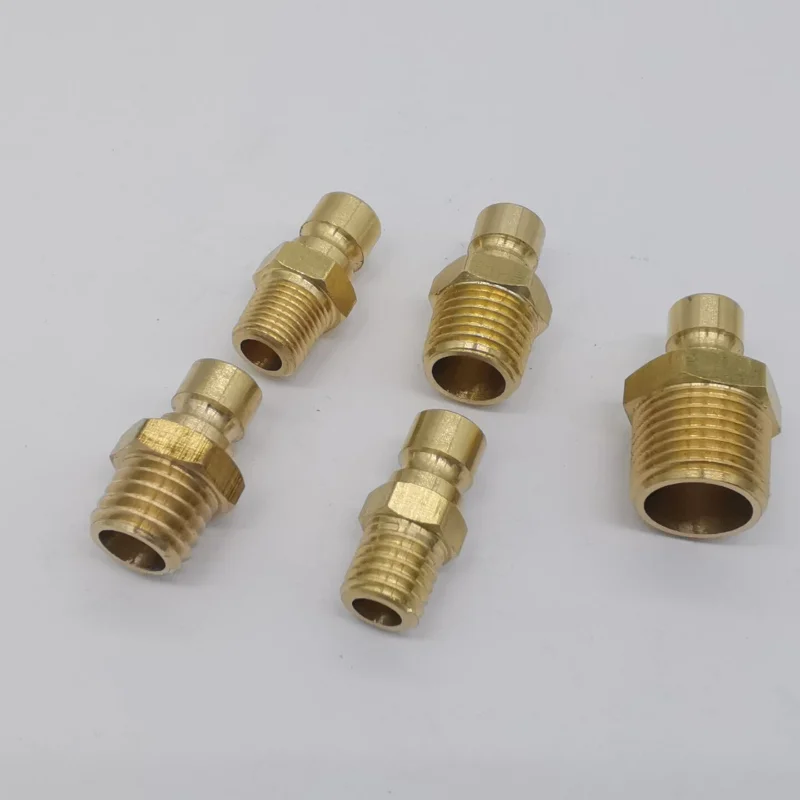 1pcs N6 Small Size Mold Copper Hose Quick Open Die Heater Connector 1/8 1/2 3/8 M10m12m8