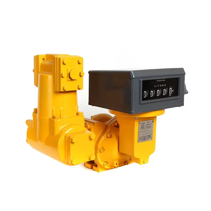 M80 Portable LC 3Inch Positive Displacement Petrol Flow Meter True Gravity Gas Sensor OEM Customizable