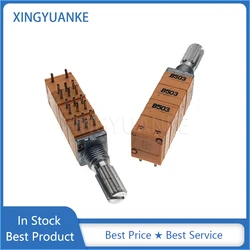 1PCS RK097 6-Link 20Pin B50K B503 Precision Adjustable Volume Potentiometer Multi Link 6 Channel Flower Shaft Length 18MM