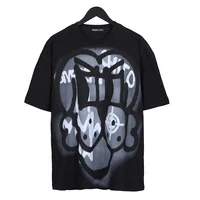 Camiseta de lujo para hombre, prenda de vestir, de algodón, estilo Hip Hop, Skateboard, Parkour, calle, novedad, 2022, A643