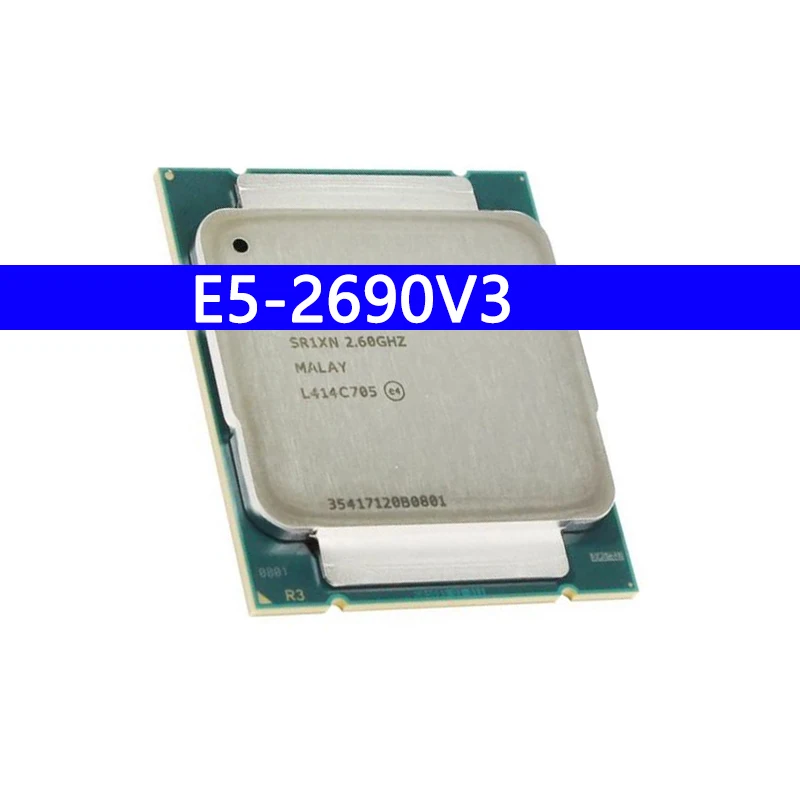 E5-2690V3 2.6Ghz 12 Core 30MB E5 2690 V3 LGA 2011-3 CPU Processor SR1XN