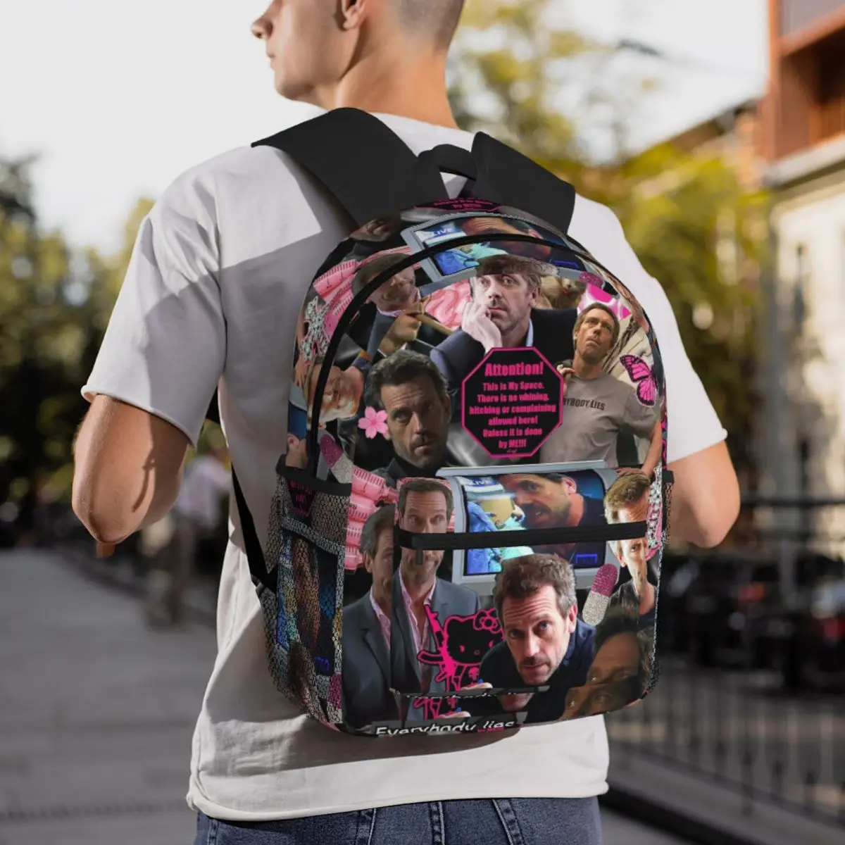 حقيبة ظهر مدرسية للطلاب من دكتور جريجوري هاوس تومورولاند، حقيبة ظهر للمشي لمسافات طويلة والسفر للأولاد والبنات، حقائب كتف #6