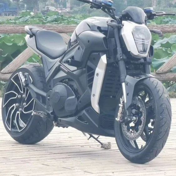 max speed 160km/h electric motorcycle motorbike with lithium battery with single swing arm motor