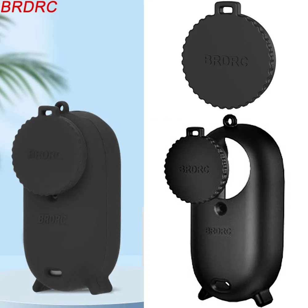 

BRDRC Silicone Case/ Lens Cap for Insta360 GO 3S Protective Cover Camera Lens Protector Body Battery Shell Accessories