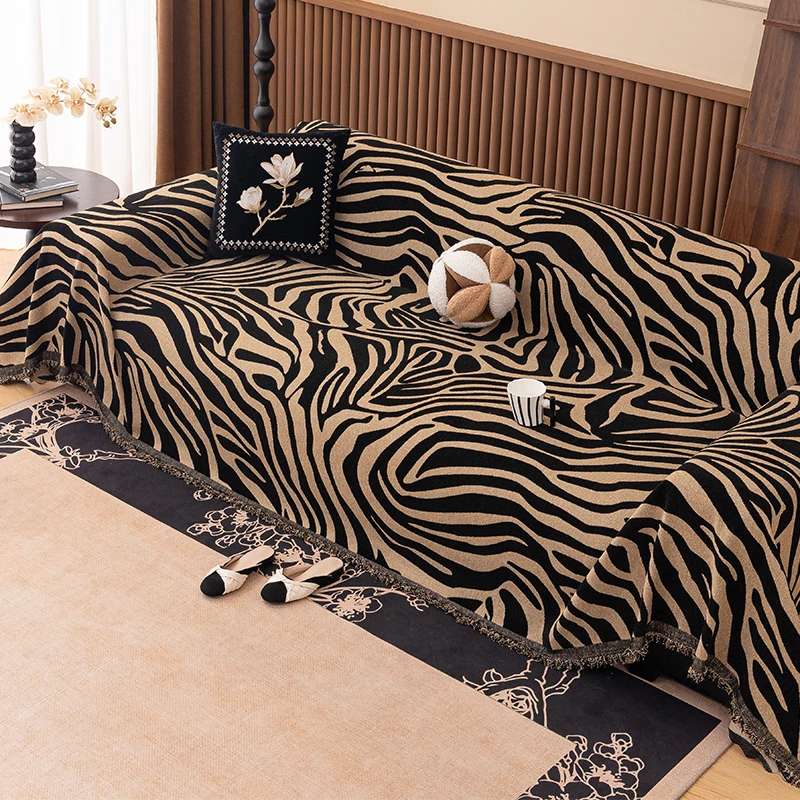 

Чехол на полотенце для дивана с простым узором, двусторонний чехол для дивана из синели, полный комплект, 3-местный чехол для дивана, универсальный чехол Four Seasons