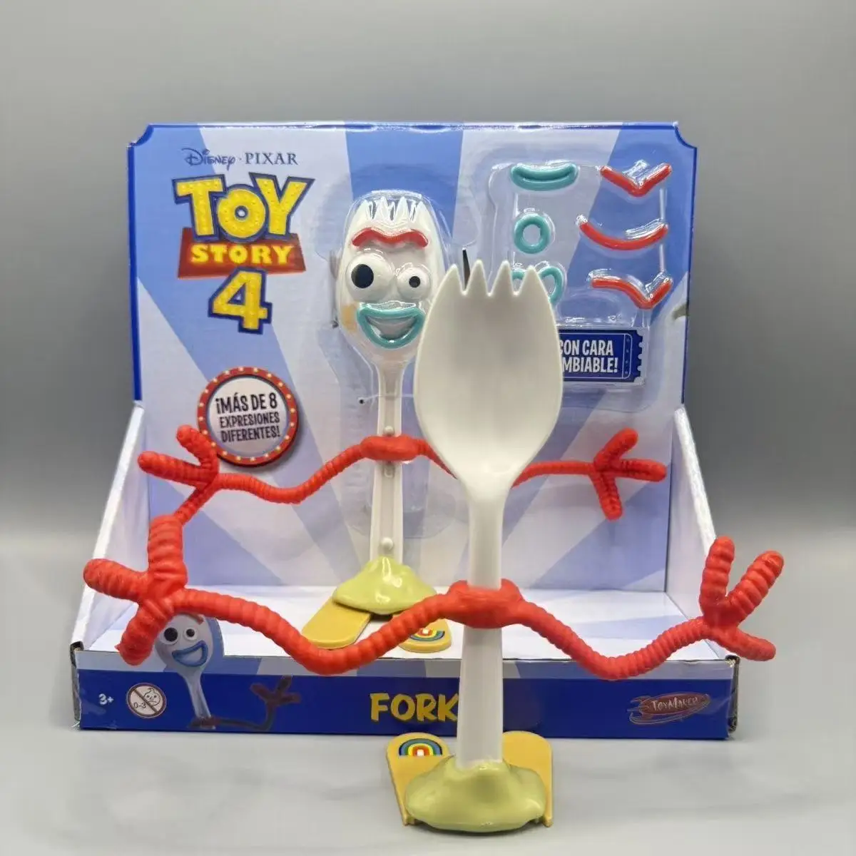 17CM Disney Toy Story Forky Woody Buzz Interchangeable Toy Action Figure Anime Figurine Doll Gift