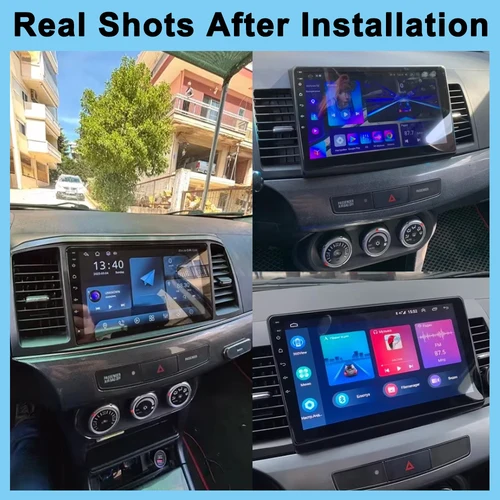 Imagen 2 del producto Android 15 para MITSUBISHI LANCER 9 10X2008 2009 2010 2011 - 2016 10 pulgadas Carplay Radio Multimidia Video navegación GPS 5G