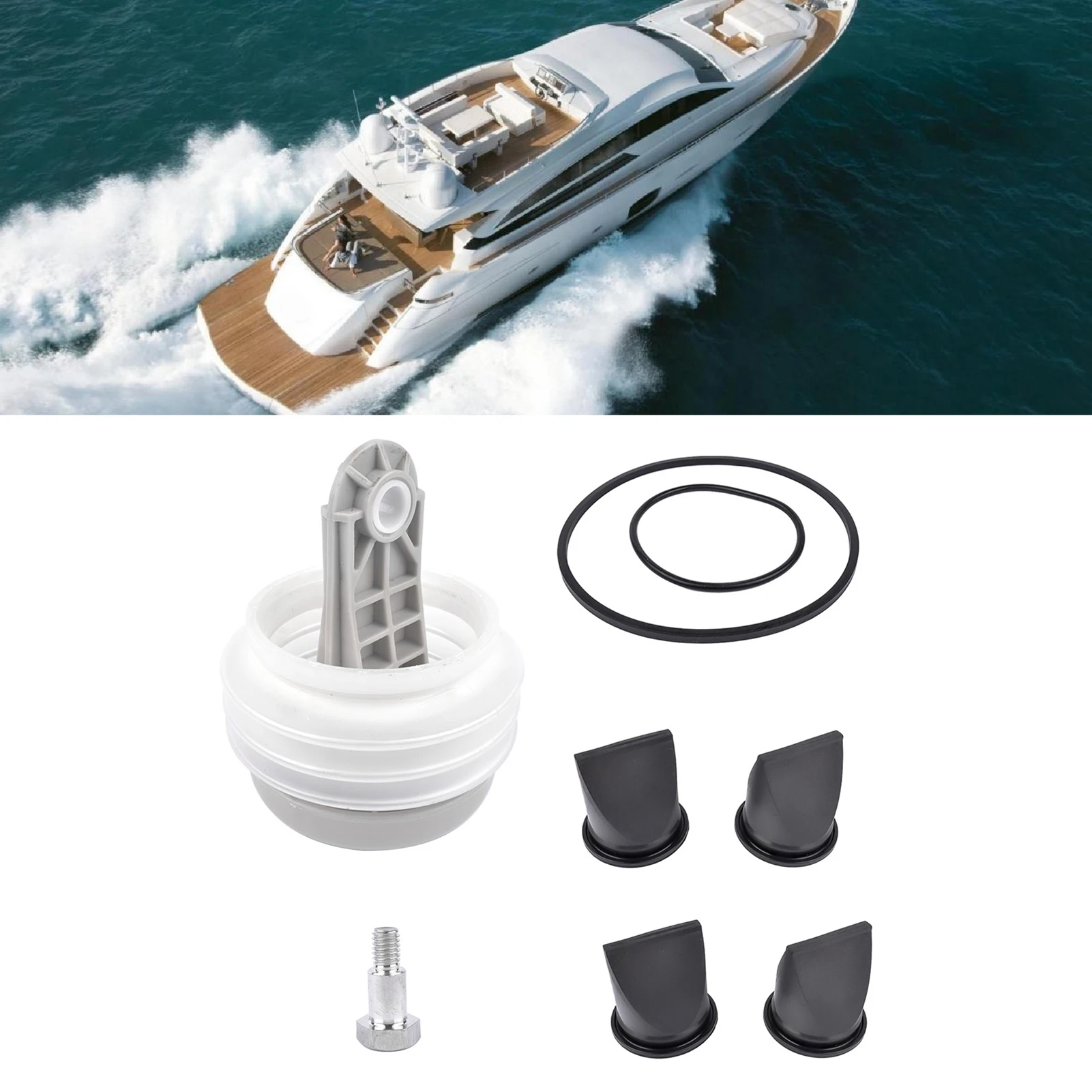 

Pump Bellow Kit 1‑1/2in Duckbill Valve O Ring Kit Replacement