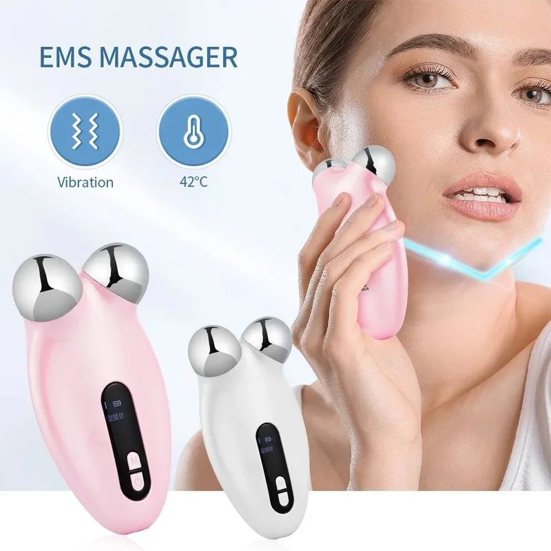 Microcurrent Face Lift Device Roller And Tighten Skin Wrinkle Remover Tools Facial Massager Micro Current Beauty Device