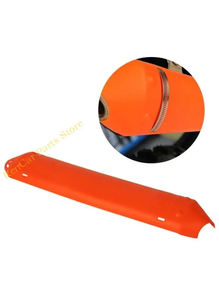 

F19A Motorcycle Exhaust Heats Shield Cover Muffler Link Pipe Protectors for EXC250/300