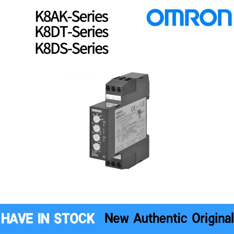 OMRON K8AK/K8DT-LS Series Conductive Level Controller Liquid Level Sensor AC100-240V DC24V SPDT Relay Output DIN Rail