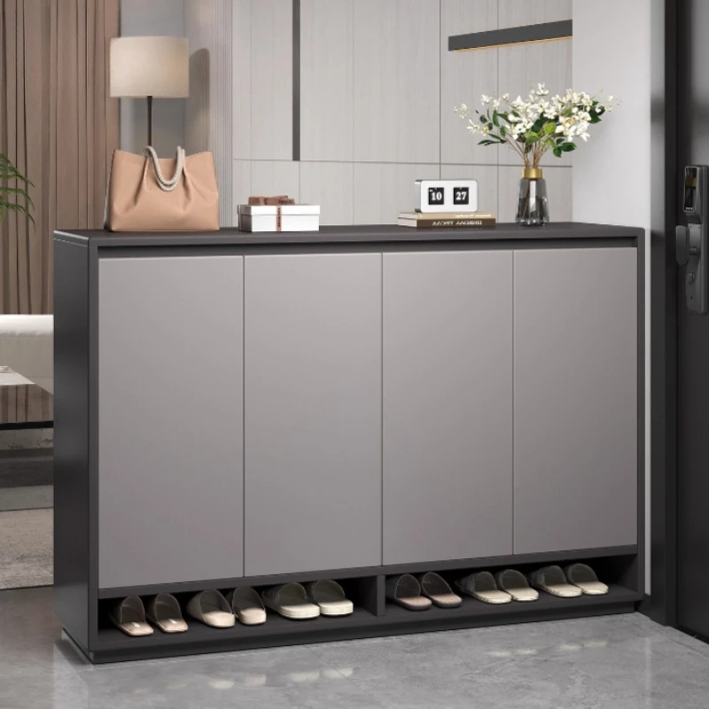 hh-Modern Shoe Cabinet Storage Exterior Home Wood Rack Door Corridor Elevator Entrance Bedroom Muebles Living Room Furniture^