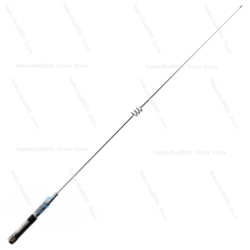 NR770HSP UV dual-stage vehicle walkie-talkie antenna, spring cushioning structure 1m