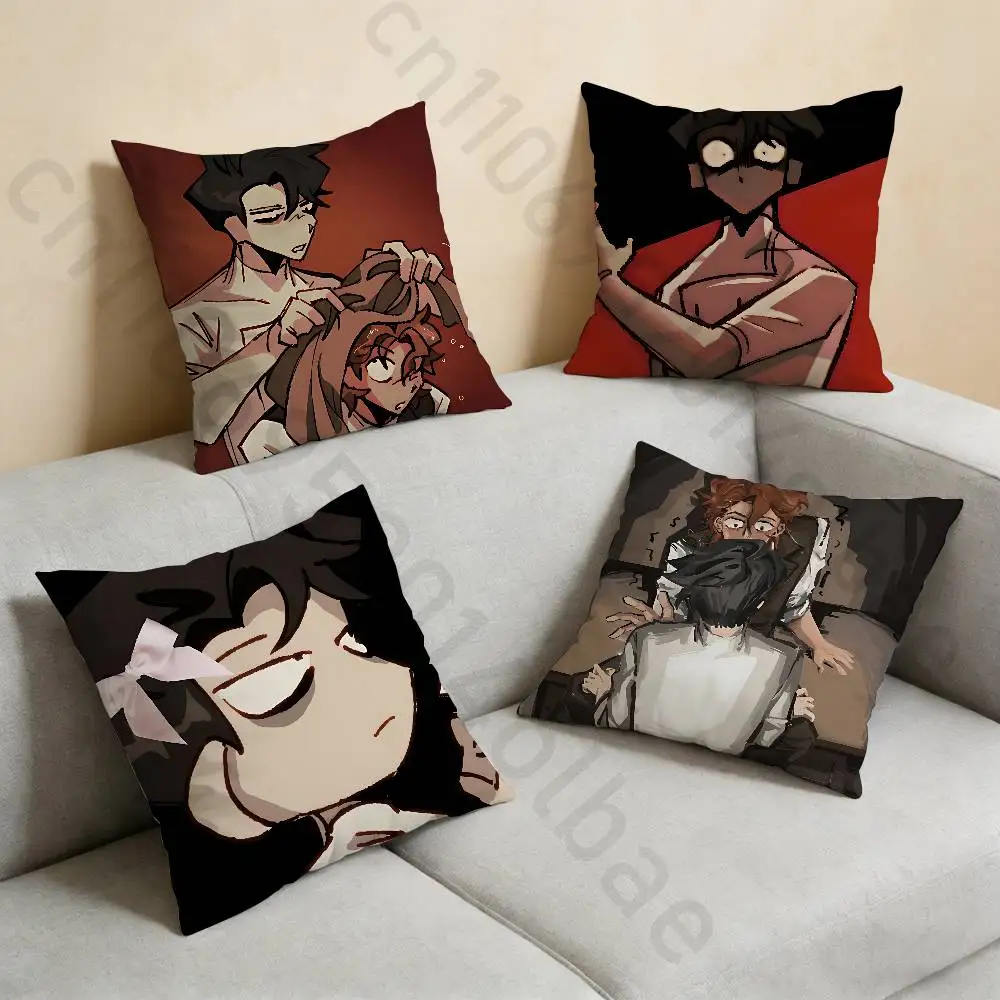 

V-Vincent R-Rody D-Dead P-PlateS Pillow Case Sofa Living Room Bedroom Headboard Backrest Cushion Square Cushion Nap Time