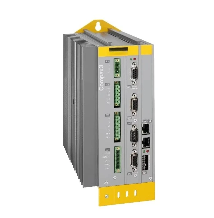 Compax3S Series Single-Axis Servo Drive/Controller C3S063V2F10I32T40M00 Model 6.3A with 1*230VAC (2.5kVA Output)