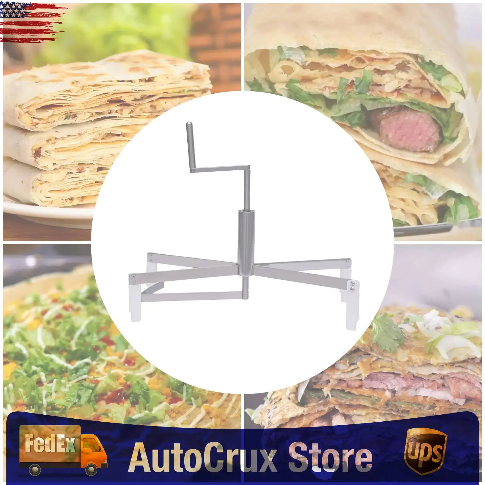 

Hydraulic Cylinder Crepe Spreader, Stainless Steel Batter Spreader Tool, Crepe Maker Pancake Tool