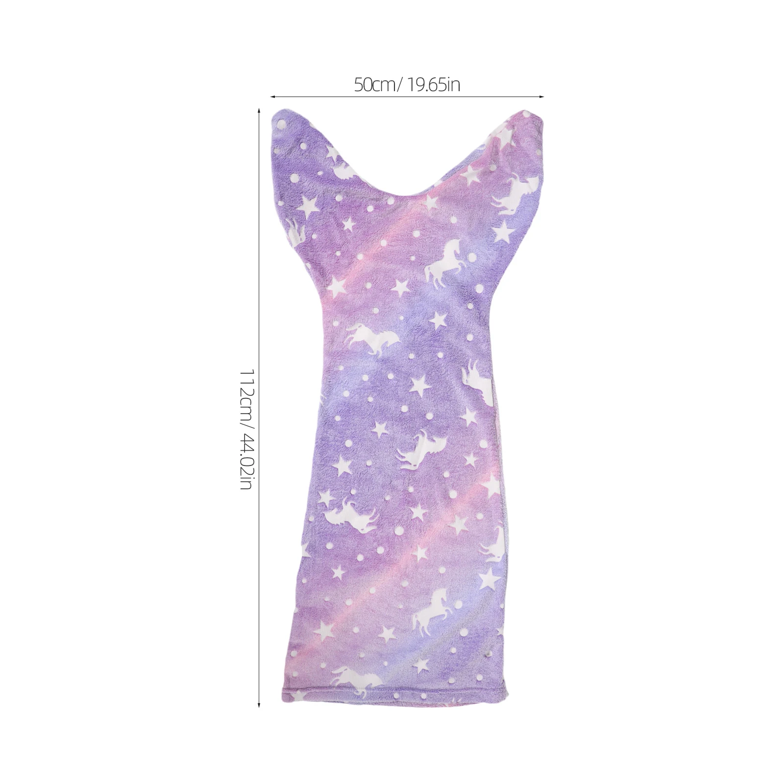 어두운 곳에서 빛나는 부드러운 인어 꼬리 담요, 아이들을 위한 착용 가능한 수면 가방 디자인, 소녀들을 위한 아늑하고 따뜻한 담요, 취침 시간에