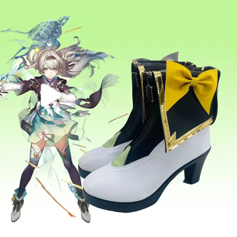 

NEW Game Honkai Star Rail Firefly Cosplay Shoes Boot For Halloween Carnival Role play Customized Anime character prop shoes