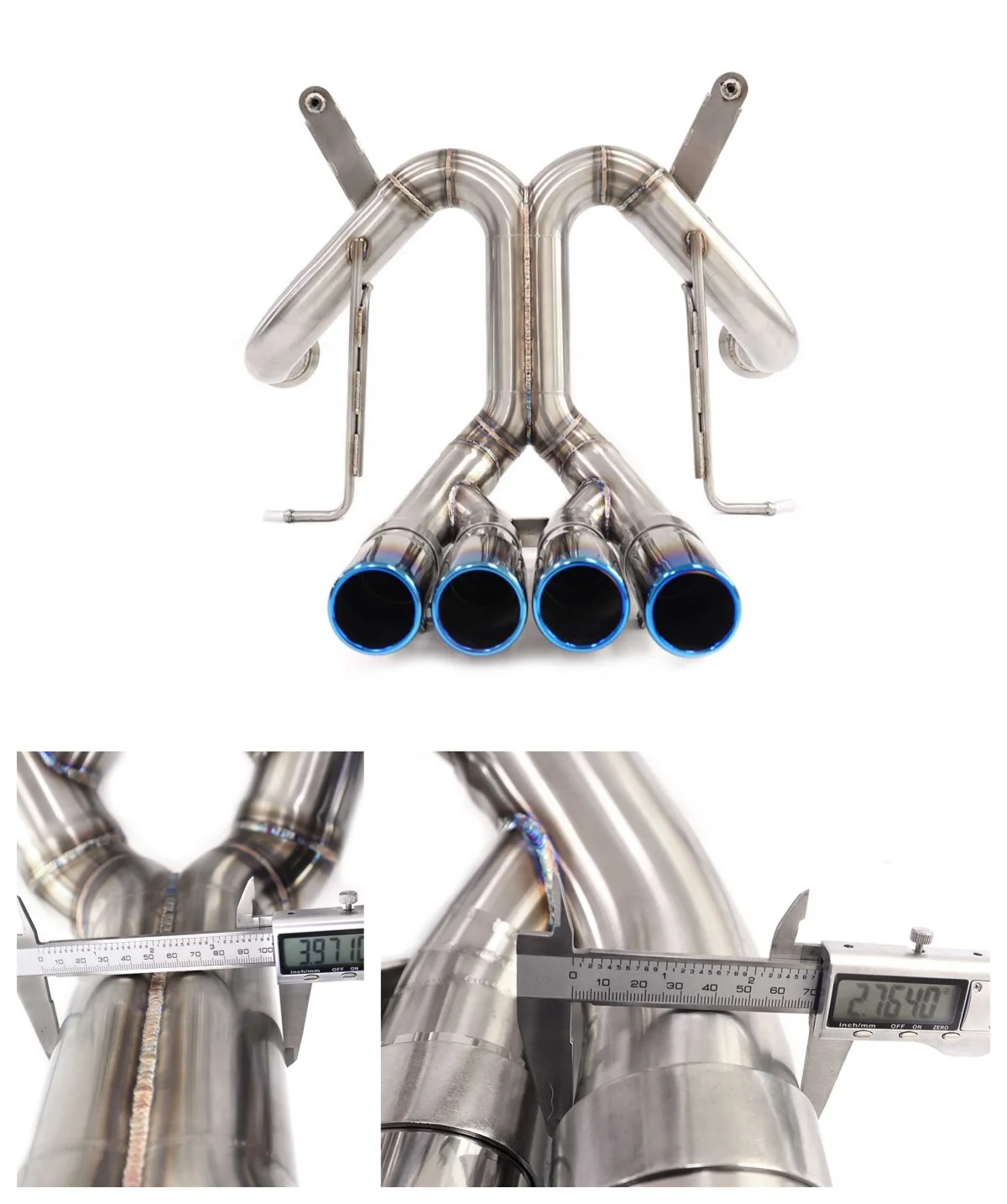 

Выхлопная система из нержавеющей стали для Lamborghini Aventador LP700 без клапана, сертифицированная по стандартам качества HMD.