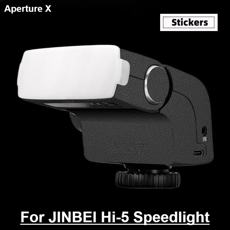 For JINBEI Hi-5 Flash Sticker Premium Decal Skin for jinbei hi 5 Flash Speedlight Protector Sticker