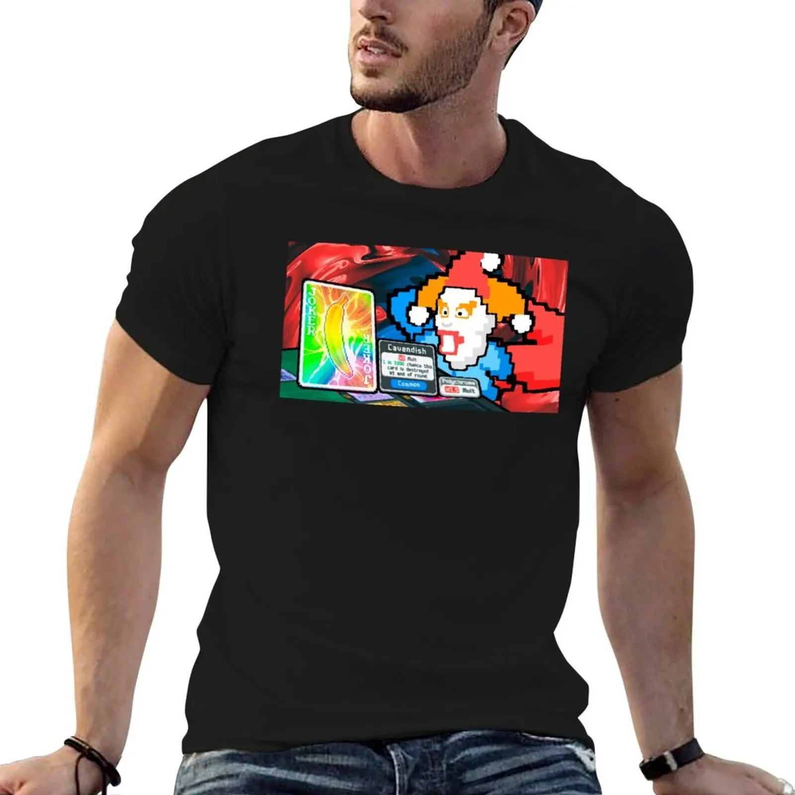 

Cavendish (Polychrome) - Balatro T-Shirt t shirts for man cotton mens graphic t shirts t shirt man casual T-shirt