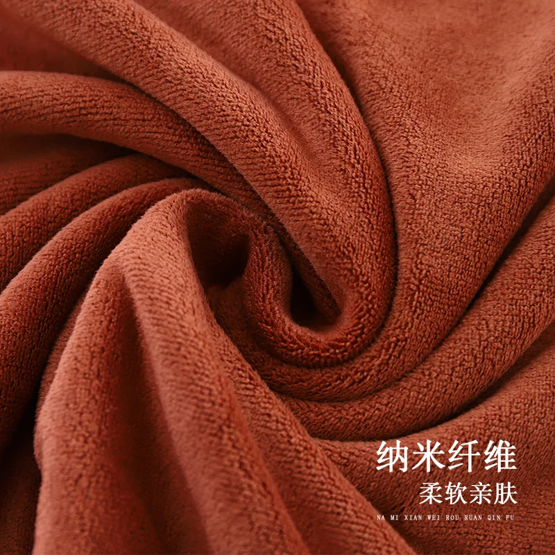 Thickened Extra large Towel Microfiber Absorbent High-density Coral Fleece Towel Quick Dry Clean Face Soft Absorbent Towel