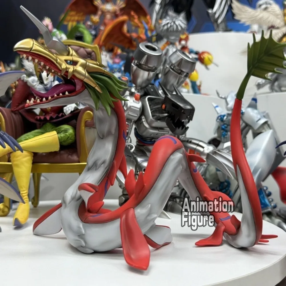17.5 cm/6.89in Anime Digimon aventure Figure Mega Seadramon figurines d'action Pvc Statue Collection modèle jouets cadeaux