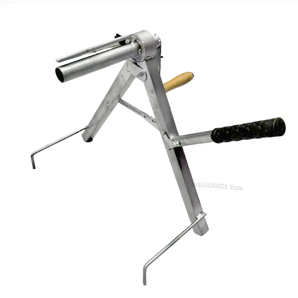 Portable Hose Reel Machine Manual Fire Hose Winder Foldable Agricultural Water Hose Artifact Winding Rack