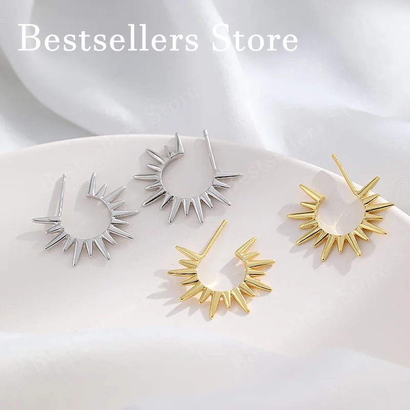 

Женские очаровательные серьги-подсолнухи из серебра 925 пробы/золота, модный подарок на день рождения