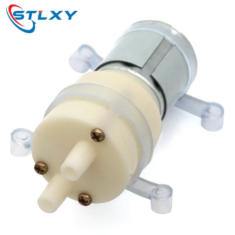 R385 Water Pump 12V Diaphragm Pump Pump 6V Small Miniature Water Pump Household Fish Tank Accessories Tea Set Water Pump