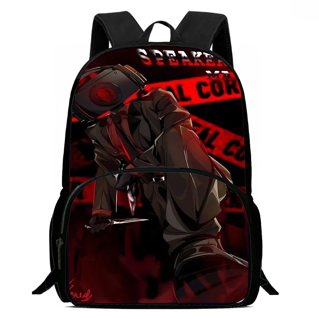 Kids Backpacks Child Skibidi Toilet School Bags Large Capacity Camping Durable Rucksack Boys and Girls Student Birthday Gift