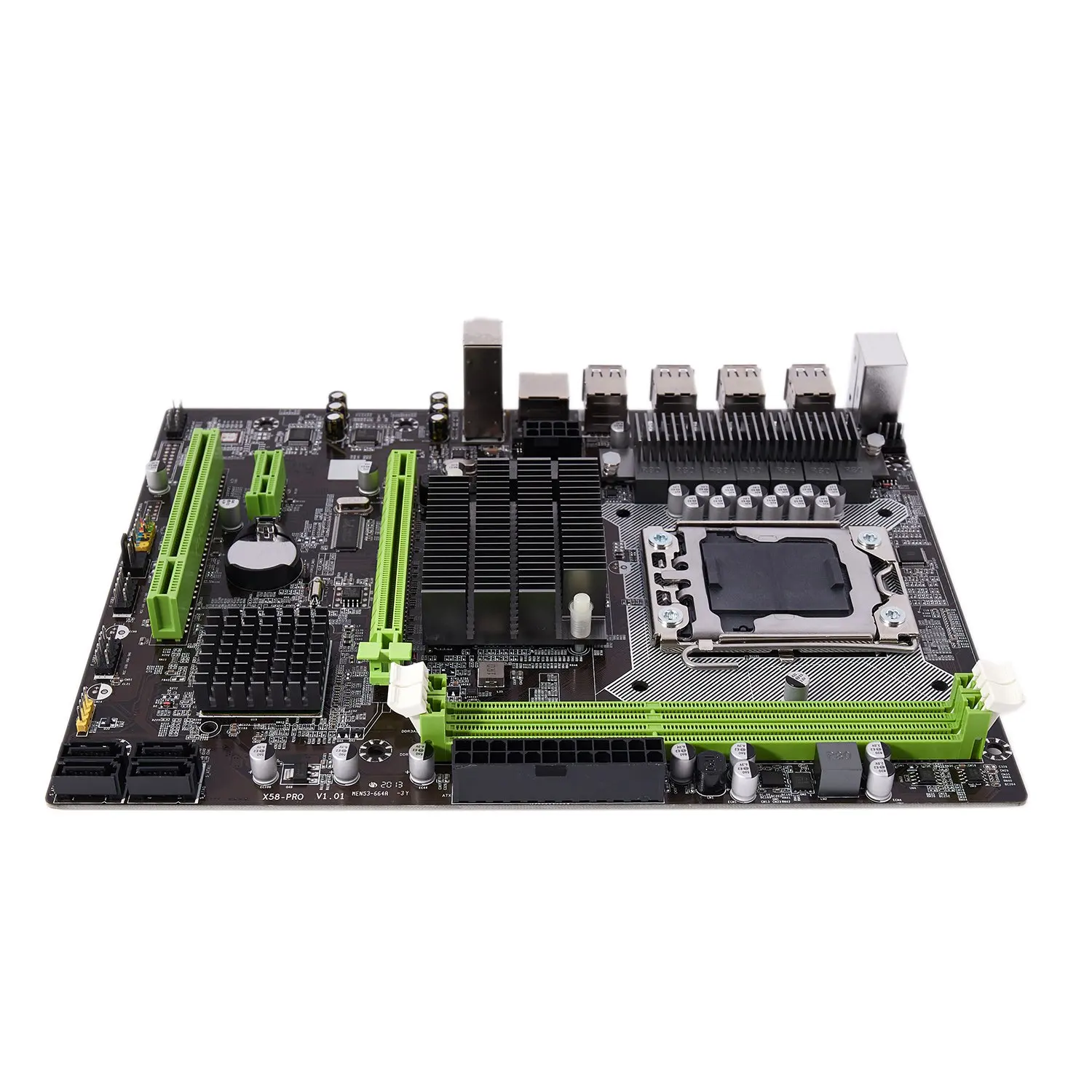 

X58PRO LGA1356 Motherboard DDR3 1066/1333MHz ECC RAM USB3.0 SATA2.0 For Core I7/Xeon 1356 Server