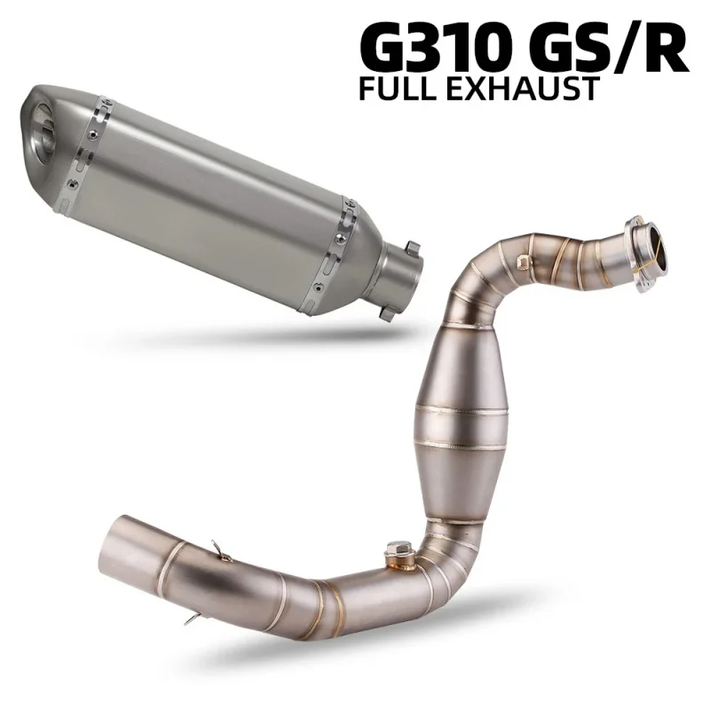 

High Quality Motorcycle Exhausts Pipe Kit Suitable For G310R G310GS G310 R/GS 2017-2024 Moto Exhaust System