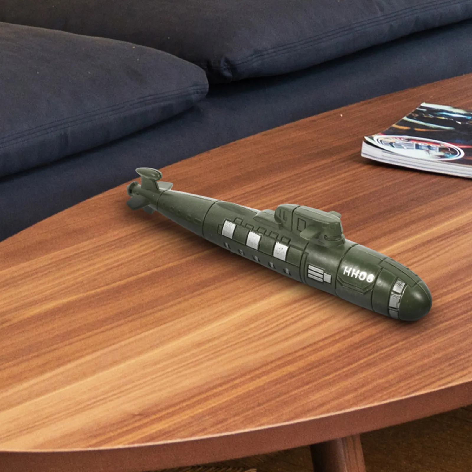 

12Pcs Rustic Military Submarines Decor Ancient Style Navy Submarines for Sand Table Desktop Living Room Study Landscaping