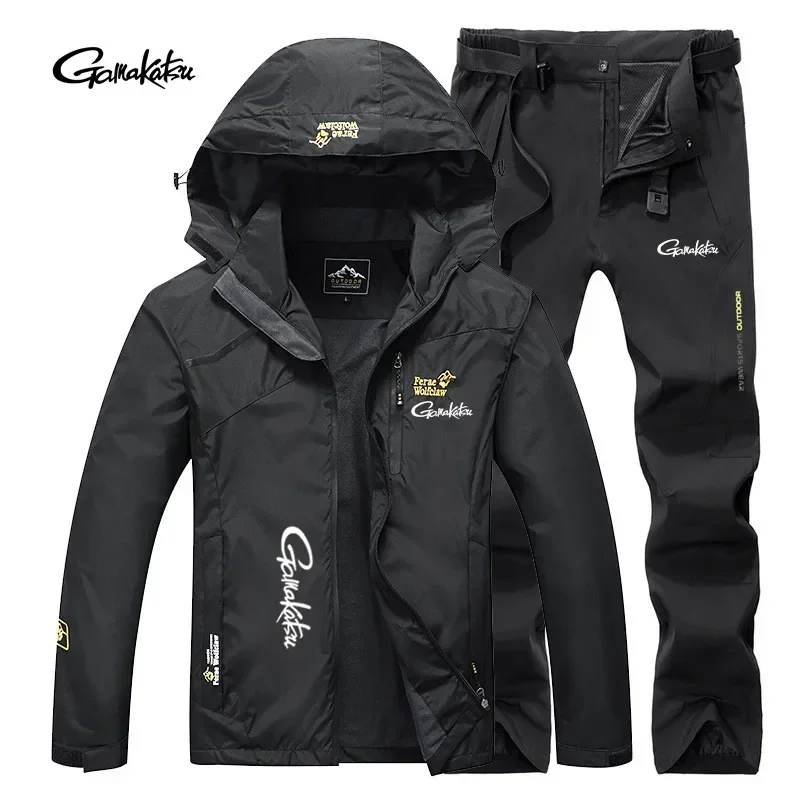 

Gamakatsu Fishing Suits Men Windproof Waterproof Warm Suits Outdoor Sport Travel Camping Cycling Hiking Fishing Jacket