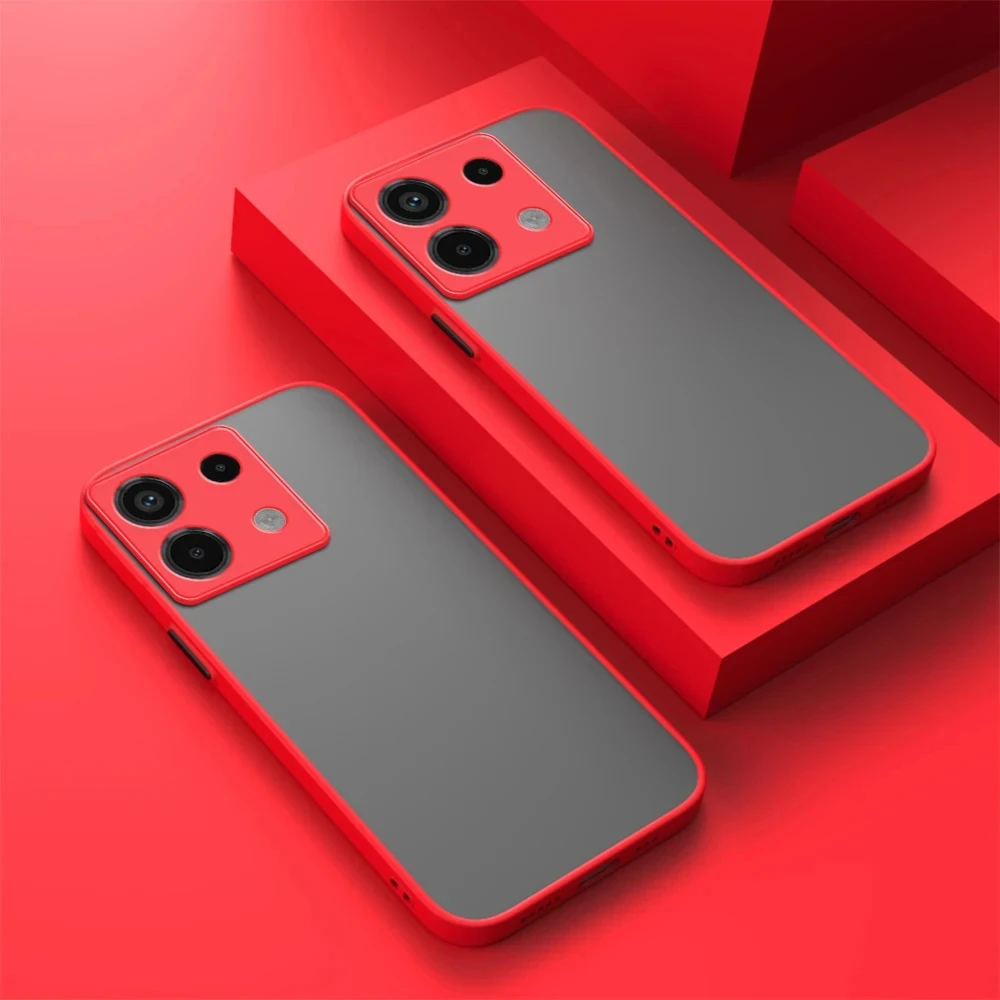 Weiche Rüstung Matte Fall Für Xiaomi Redmi Hinweis 13 14 Pro Plus Redmi Hinweis 11 12 12S 11S 10 10S Pro Silikon Weiche Bumper Abdeckung – Detail 10