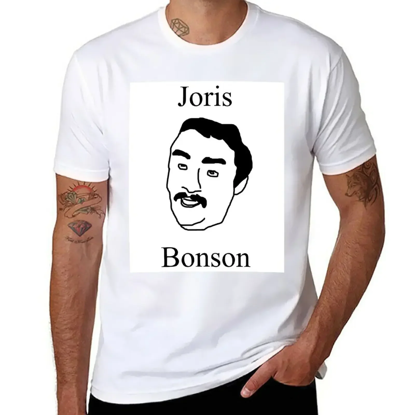 Joris Bonson T-Shirt plus size tops blanks tops t shirts for men pack